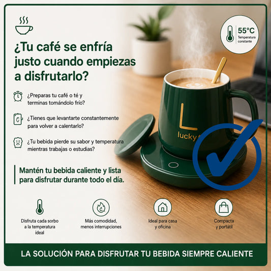 Taza Con Calentador Eléctrico 55°c